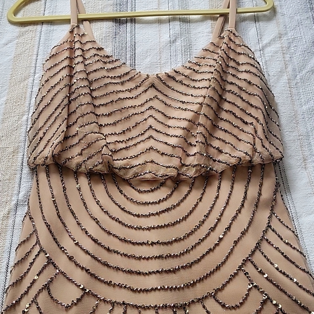 Adrianna Papell Nude dress